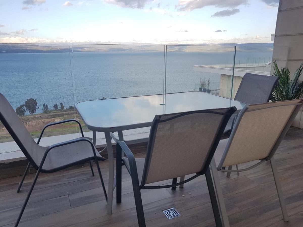 King David Breathtaking Lake View 4Bdr Penthouse Villa Tiberias Exterior photo