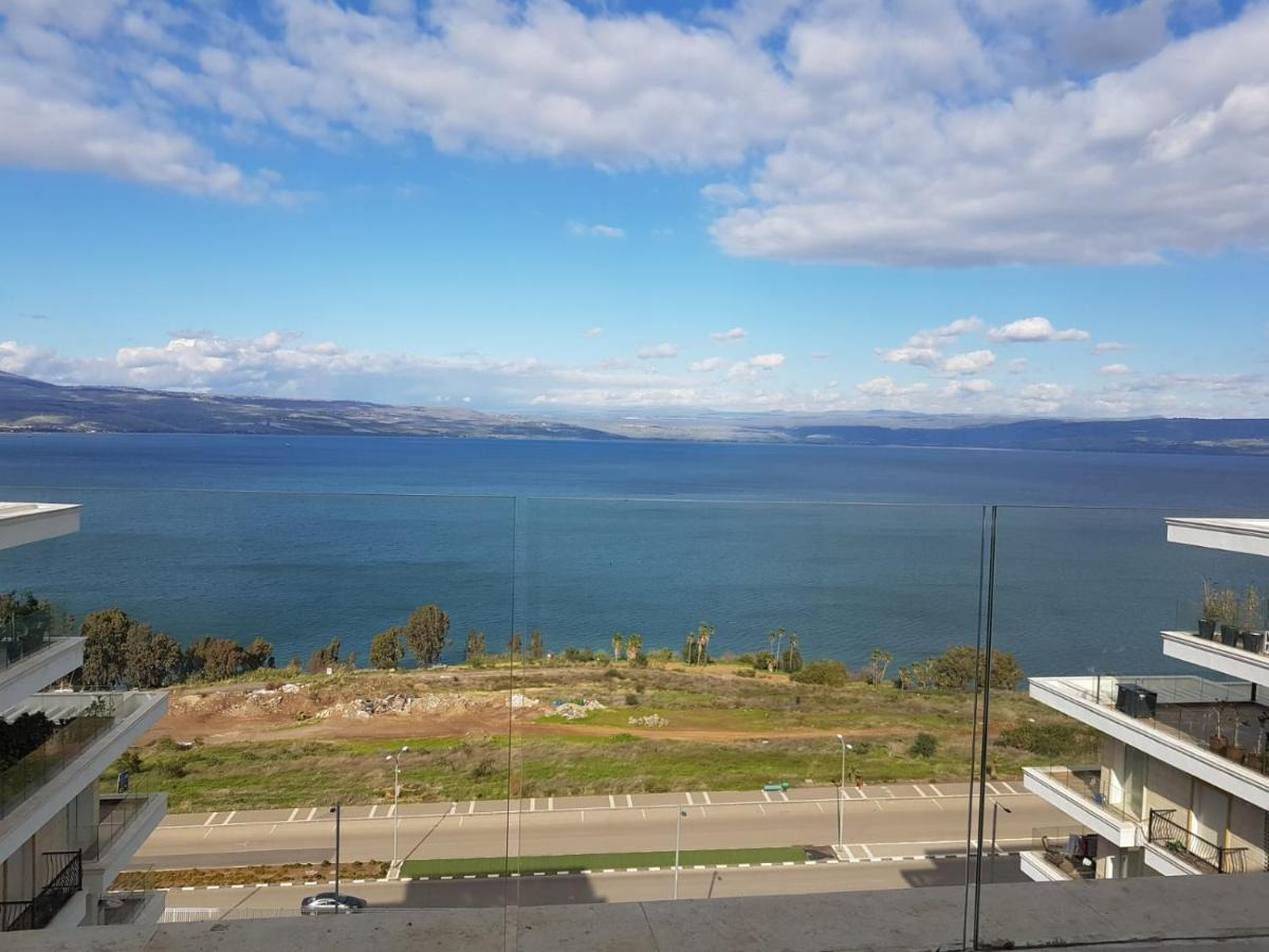 King David Breathtaking Lake View 4Bdr Penthouse Villa Tiberias Exterior photo