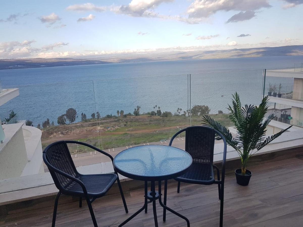 King David Breathtaking Lake View 4Bdr Penthouse Villa Tiberias Exterior photo