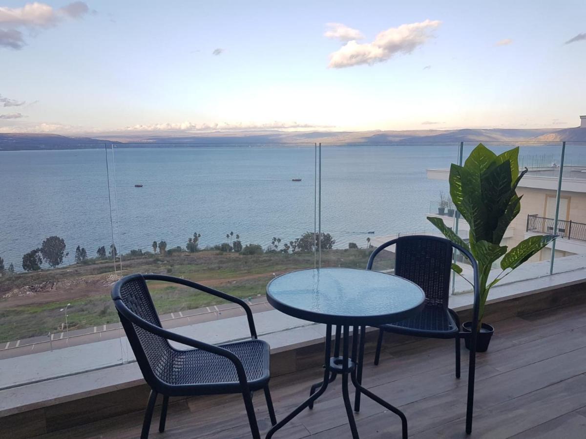 King David Breathtaking Lake View 4Bdr Penthouse Villa Tiberias Exterior photo